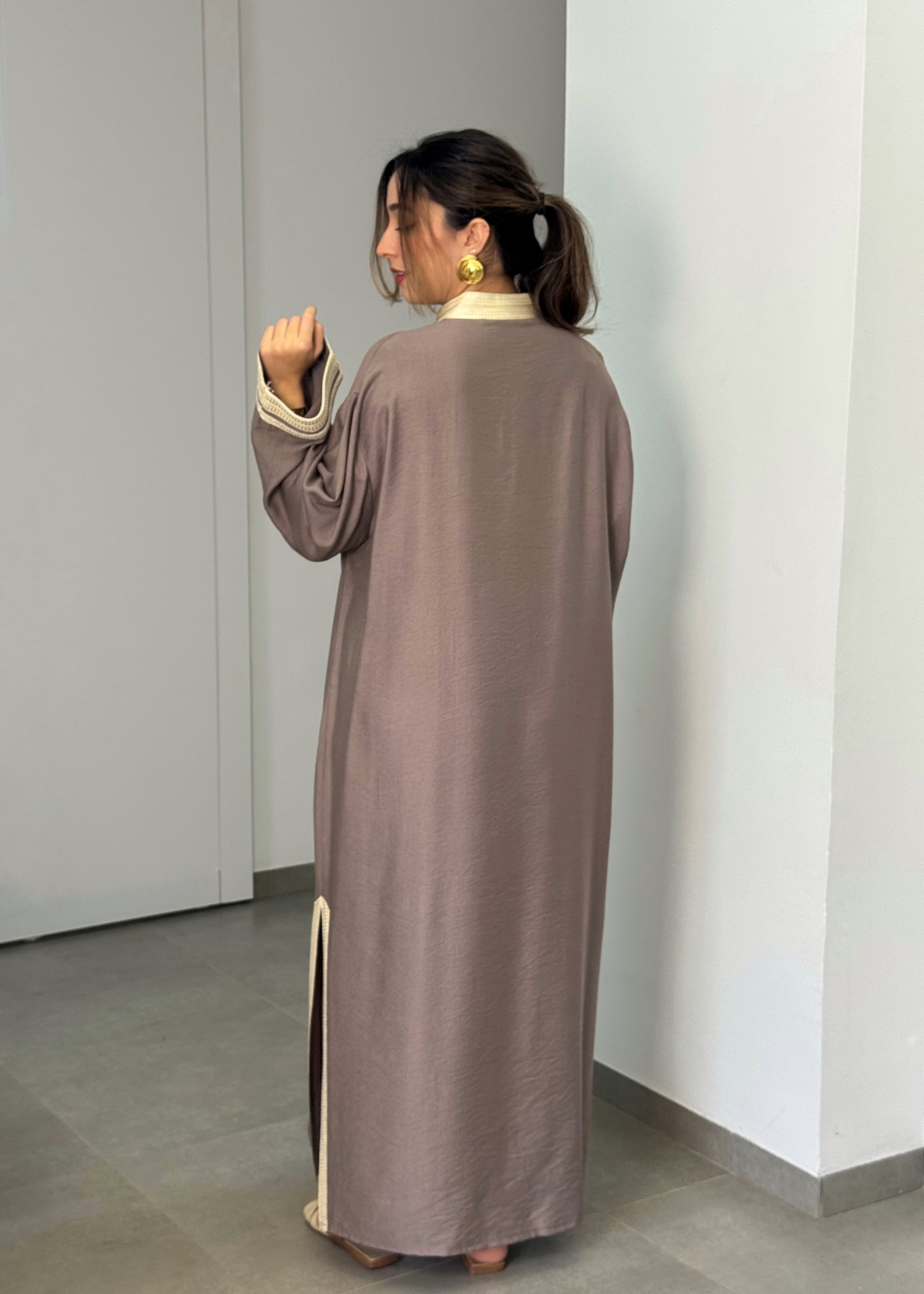 Robe Siwar — Viscose Noble & Finitions Artisanales Chic