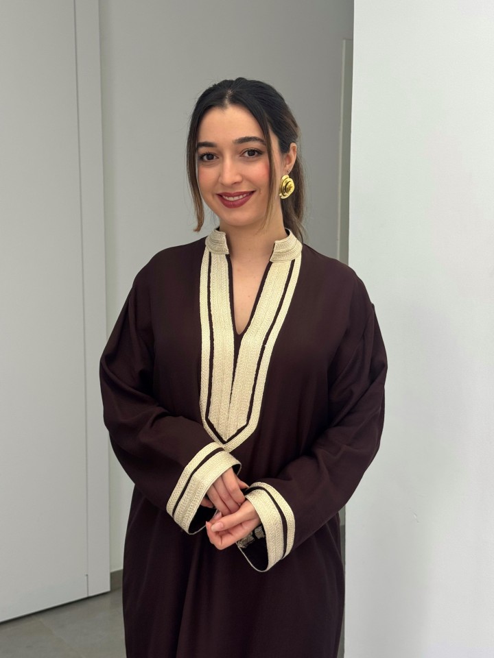 Robe Siwar — Viscose Noble & Finitions Artisanales Chic