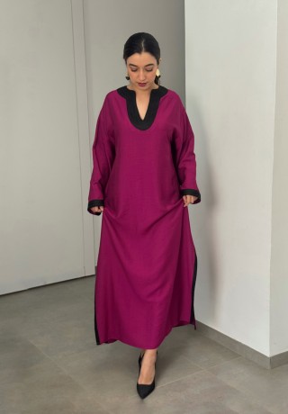 Robe Jasmin — Viscose Fluide & Finitions Artisanales Chic