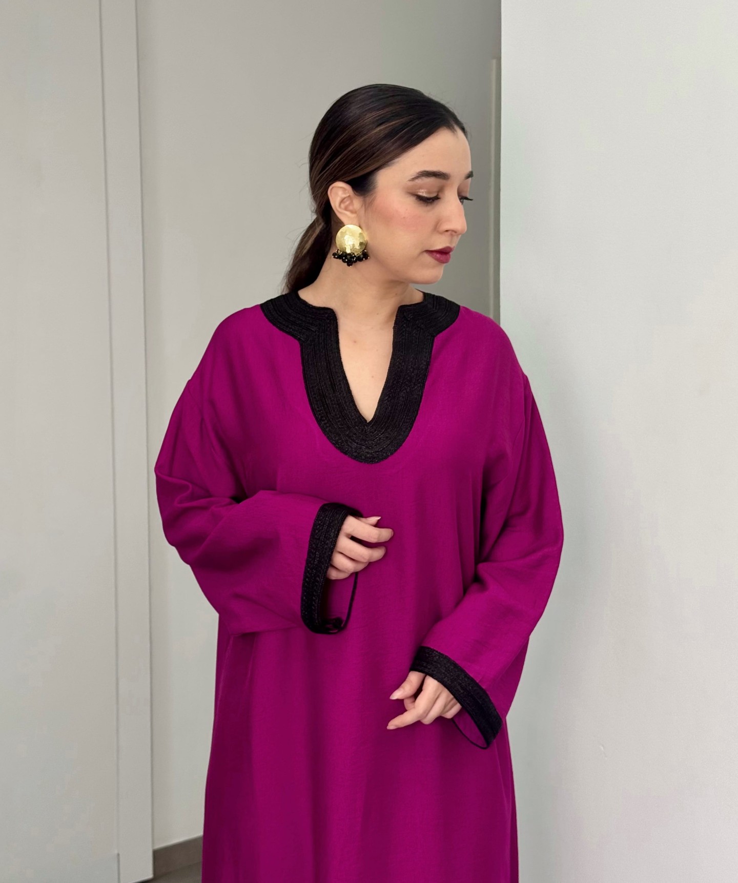 Robe Jasmin — Viscose Fluide & Finitions Artisanales Chic