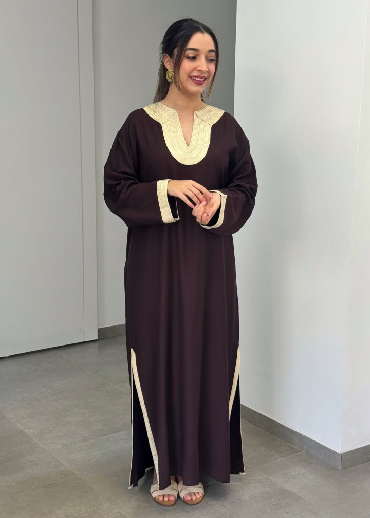 Robe Jasmin — Viscose Fluide & Finitions Artisanales Chic