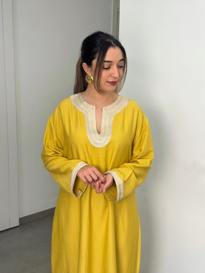Robe Jasmin — Viscose Fluide & Finitions Artisanales Chic