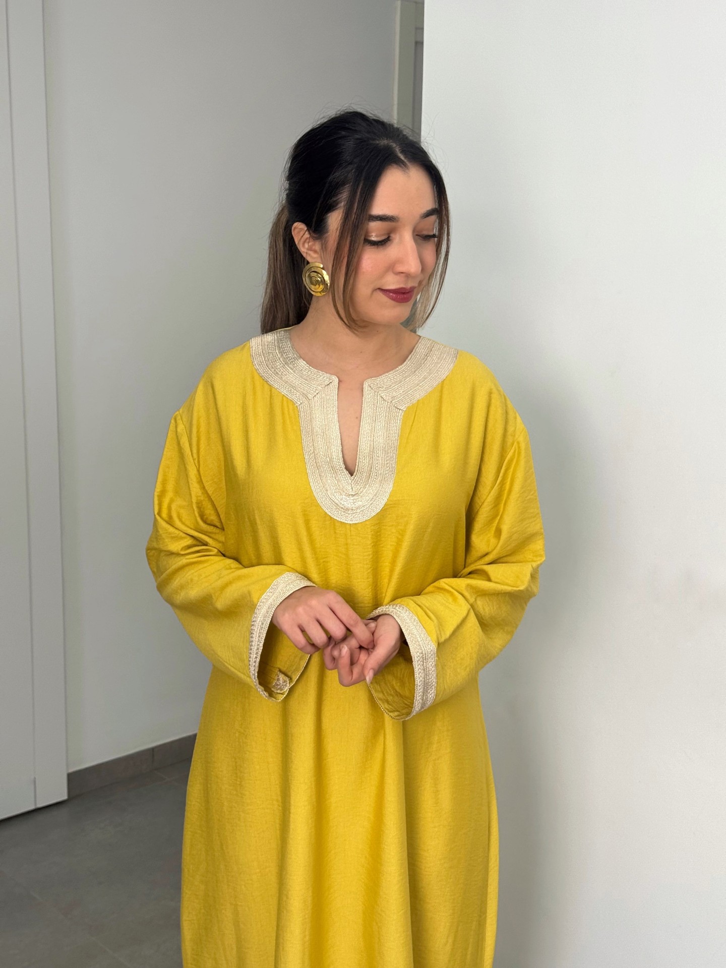 Robe Jasmin — Viscose Fluide & Finitions Artisanales Chic