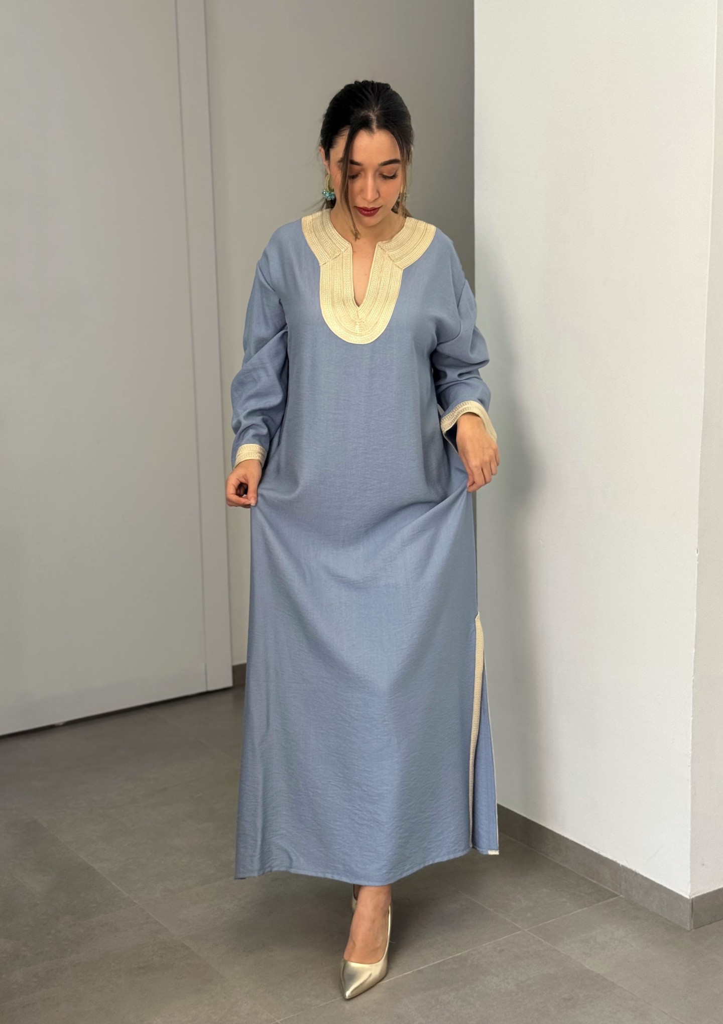 Robe Jasmin — Viscose Fluide & Finitions Artisanales Chic