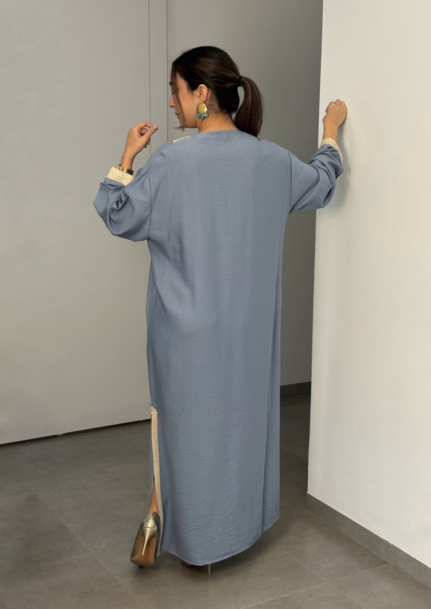 Robe Jasmin — Viscose Fluide & Finitions Artisanales Chic