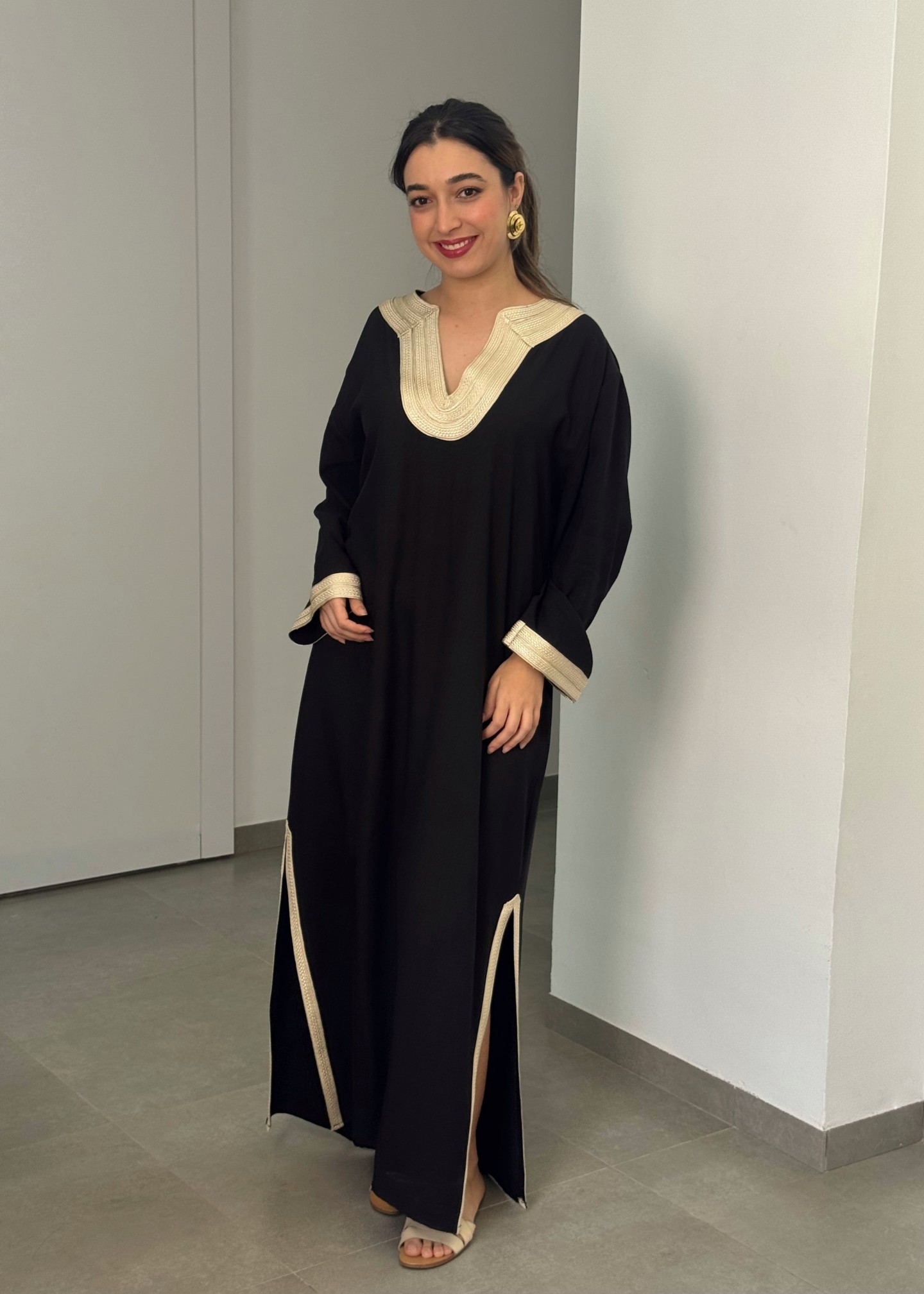 Robe Jasmin — Viscose Fluide & Finitions Artisanales Chic