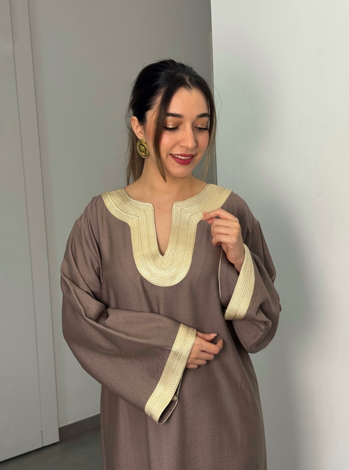 Robe Jasmin — Viscose Fluide & Finitions Artisanales Chic