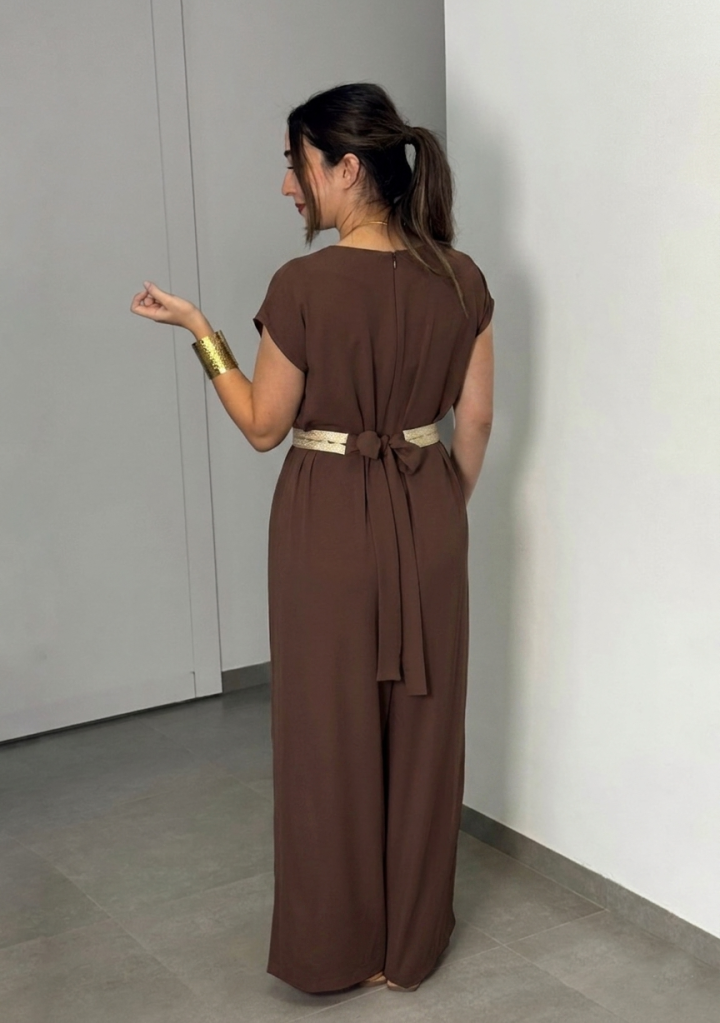 Ensemble Wissem — Abaya & Combinaison en Crêpe Fluide