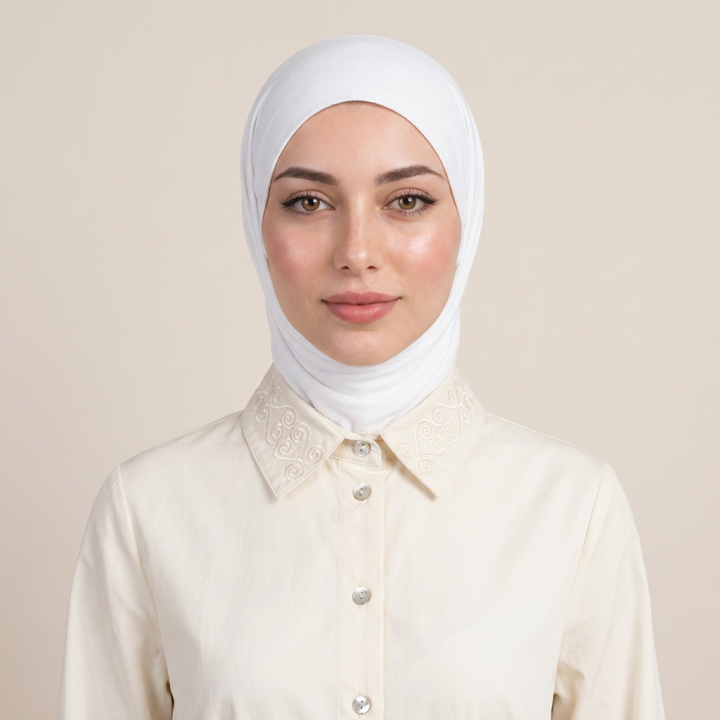 Robe Longue en Popeline Dune — Modest Fashion Casual Chic