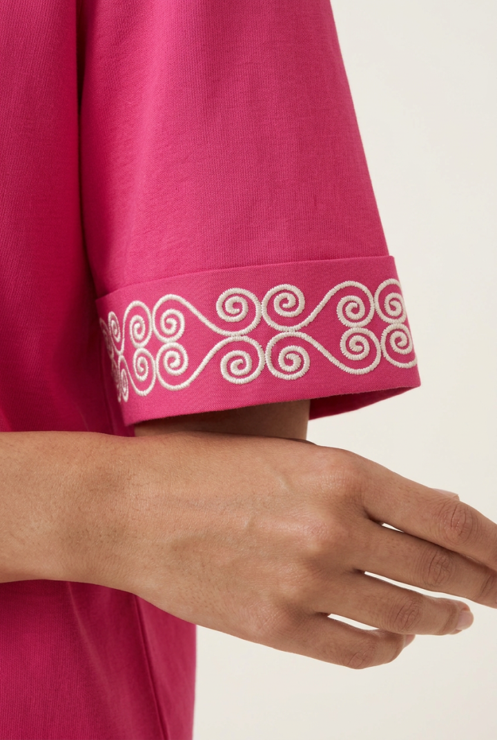 T-shirt Oversize en Coton Premium Volute — H-Fashion