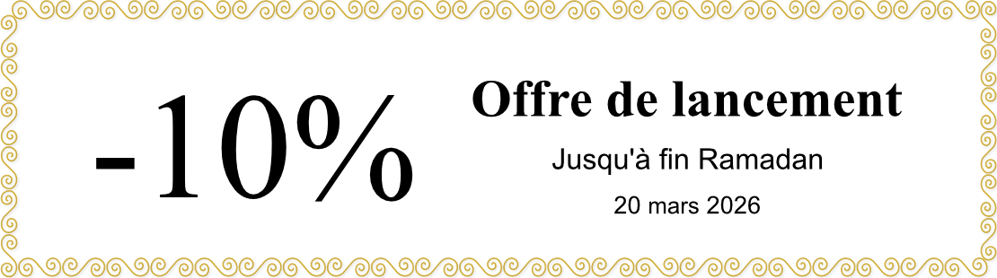 Offre de lancement -10% jusqu'à 20 mars 2026